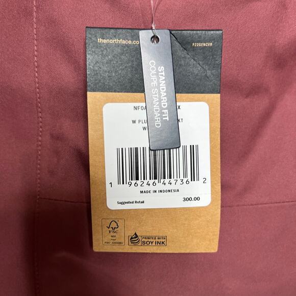 North Face Gatekeeper Winter Jacket Wild Ginger Plus Size 2X - Picture 5 of 14